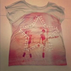 Girls Justice DANCE shirt